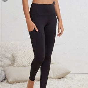AERIE CHILL PLAY MOVE FLEECE LINED LEGGINGS